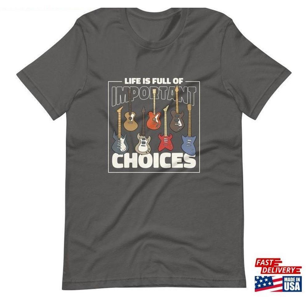 Dad Shirt Fathers Day Music Electric Guitar Music Gift Unisex